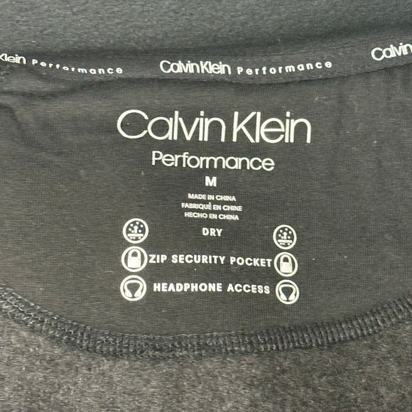 Calvin Klein Performance Quick Dry Full Zip Fleece Jacket Womens Size Medium M - Picture 8 of 11